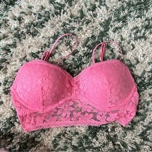 Lace bralette push up bra - Victoria’s Secret size small